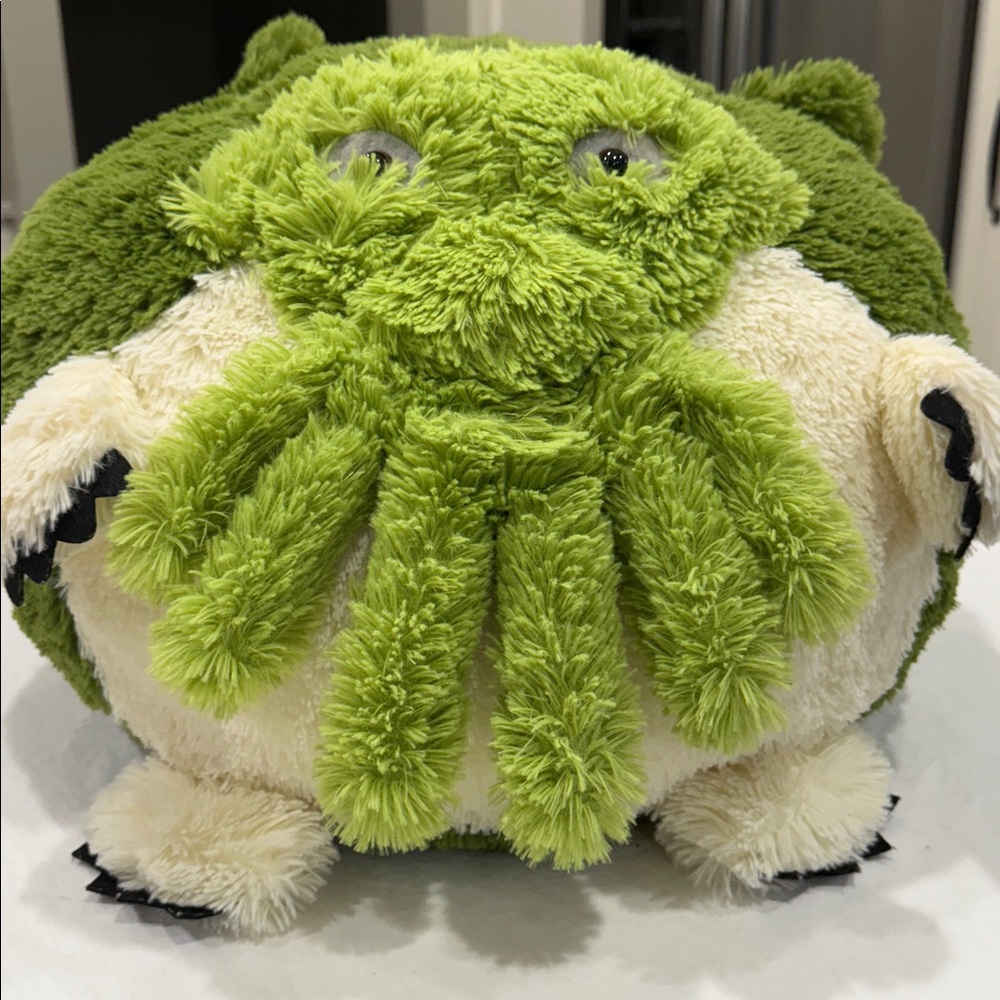 Squishable Cthulhu LARGE Green Plush 16 inches wide May 2020